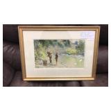 Paul Sawyer - 16x22 Fishing Scene