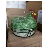 Temptations green chicken ovenware