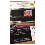 Mainstays Memory Foam Futon