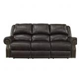 Berkline LEATHER Reclining Sofa & Love Seat