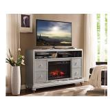 Elements Selina Electric Fireplace Media Center