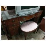 Mahogany Vanity Desk w