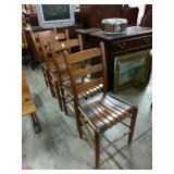 Vintage Ladder Back Chairs