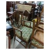 Mahogany Shield Back Chairs