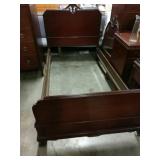 Mahogany Twin Bed