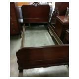 Mahogany Twin Bed