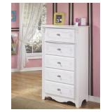 Ashley B188-46 White Designer Chest