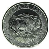 2015 Canada 1.25 Oz. Pure Silver $8 Argent Pur