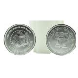 A-Mark Liberty Bell .999 Pure Silver 1 Oz. Coin