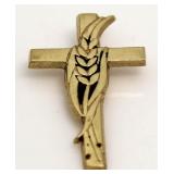 10kt Gold Cross Pendant