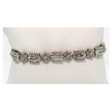 14kt Gold Brilliant 5.00 ct Diamond Bracelet