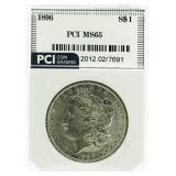 1896 MS65 Morgan Silver Dollar