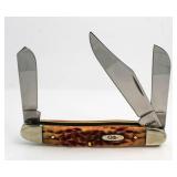 Case XX Amber Bone Stockman Knife