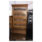 Mahogany Barrister Lawyer (6) Stack Bookcase