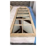 Large Window Style Mirror