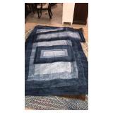 JCP 3PC Rug Set (Medium Blue-Non Skid)