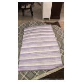 3’6” x 5’6” Purple Rug