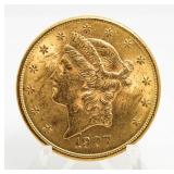 1907 BU Liberty $20 Gold Piece