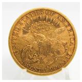 1891-S Liberty $20 Gold Piece