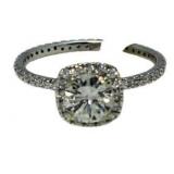 14kt Gold Brilliant 1.37 ct Diamond Eternity Ring