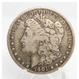 1901-O Morgan Silver Dollar
