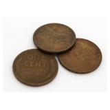 (3) 1911 Lincoln Cent Mint Set (P, D & S)