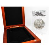 2012 MS70 First Day Issue Silver Eagle