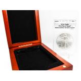 2013 MS70 First Day Issue Silver Eagle