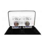 2014 50th Anniversary JFK Half Dollar 2 Coin Set