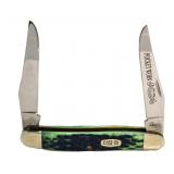 Case XX Blue-Green Bone Muskrat Knife