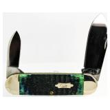 Case XX Green Bone Elephant Toe Knife