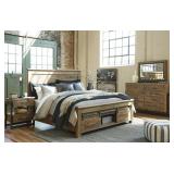 Ashley b775 King 5 pc King Storage Bedroom Suite