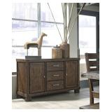 Ashley D614-60 Oak Designer Server