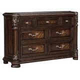 Ashley B780-31 Large Marble Top Dresser