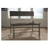 Ashley D467 Industrial 44" Bench