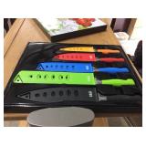 S & D Leopard 5 Piece Kitchen Knife Set