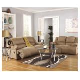 Ashley 578 XL 96" Reclining Sofa & Love Seat