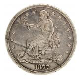 1877 Seated Liberty Silver Trade Dollar *RARE