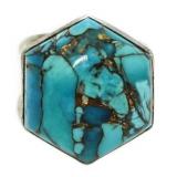 Vintage Large Turquoise Estate Ring