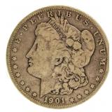 1901-O Morgan Silver Dollar