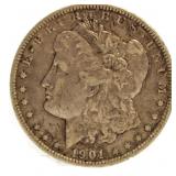 1901-P Morgan Silver Dollar *Better