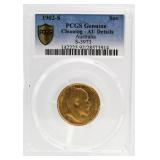 1902-S AU Details Austrailia Gold Soveriegn