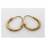 14kt Gold Hoop Earrings