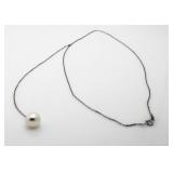 14kt Gold Pearl Necklace