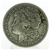 1891-O Morgan Silver Dollar