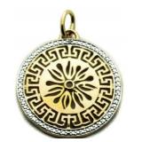 Large Diamond Accent Pendant