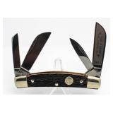 Tree Brand Boker Black Bone 4 Blade Congress Knife