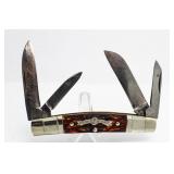 Boker Olde Stag 4 Blade Congress Knife