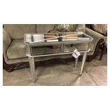 Powell Mirrored Sofa Table