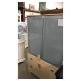 Ashley Modern Glass Door Chest